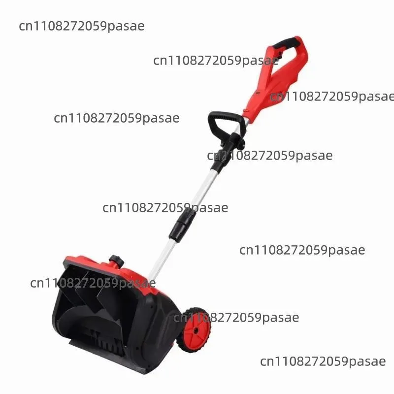Snow Thrower Portable Wireless 21V Lithium Battery Snow Plow Small Snow Removal Machine for Home School Road Use