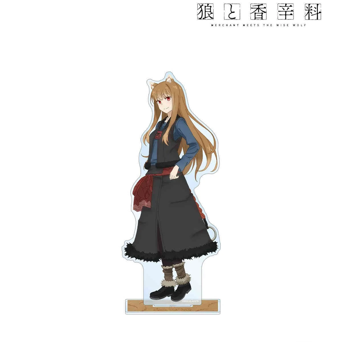 Hot Anime Q Edition Fashionable Spice and Wolf Acrylic stand Acrylic  Stand Desktop Decor Standing Gifts About 15cm