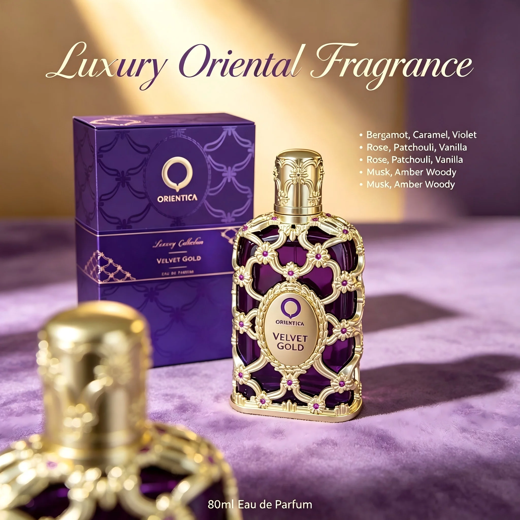 Orientica Velvet Gold EDP 80ml - Home Fragrance Body Shop recension och pris