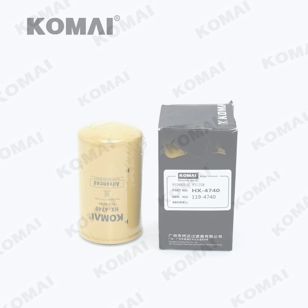 

Use for Machinery Hydraulic Filter 119-4740 1194740 with Oem Quality Lube Filter