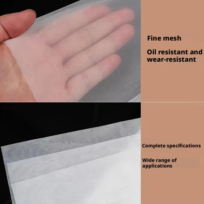 Nylon net filter 80/100 /120/150/160/200/250/260/300/350/400/450/500mesh 180-25 micron nylon wine water filter paint ink purify