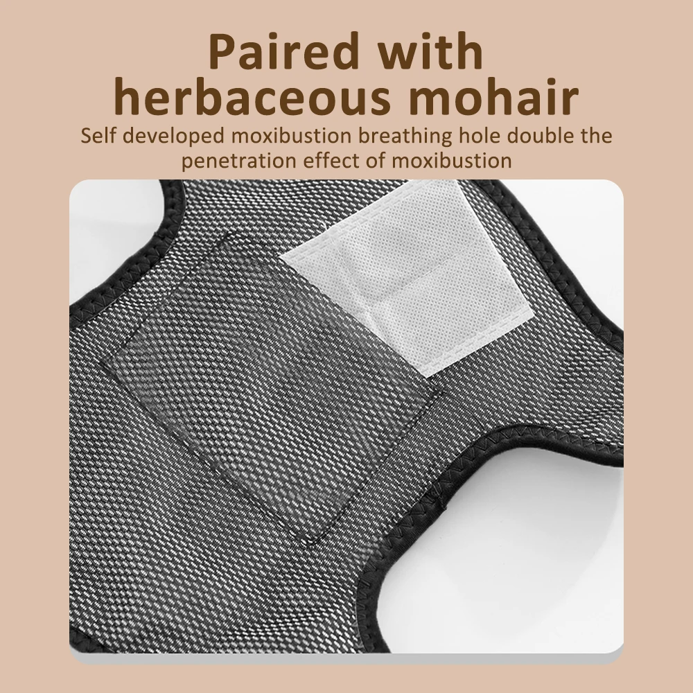 Heated Vibrating Knee Pads for Joint Far-infrared Knee,Shoulder & Elbow Pad 3 in 1 Brace Hot Compress USB Charging Warmer Strap