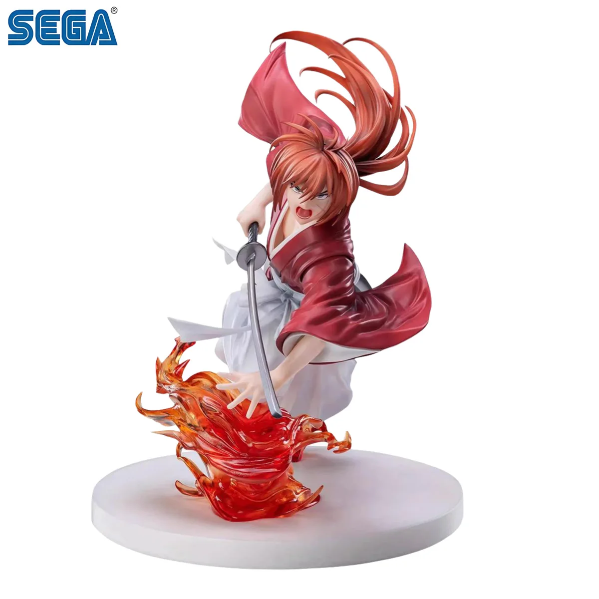 

In Stock SEGA Genuine Anime Luminasta Rurouni Kenshin Himura Kenshin Action Figure Collectible Model Toys Ornaments Kids Gift