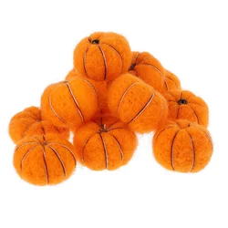 15 Pcs Felt Pumpkins Halloween Garland Xmas Decors Hanging Tags Tree Crafts Decorations Christmas Pendants Child