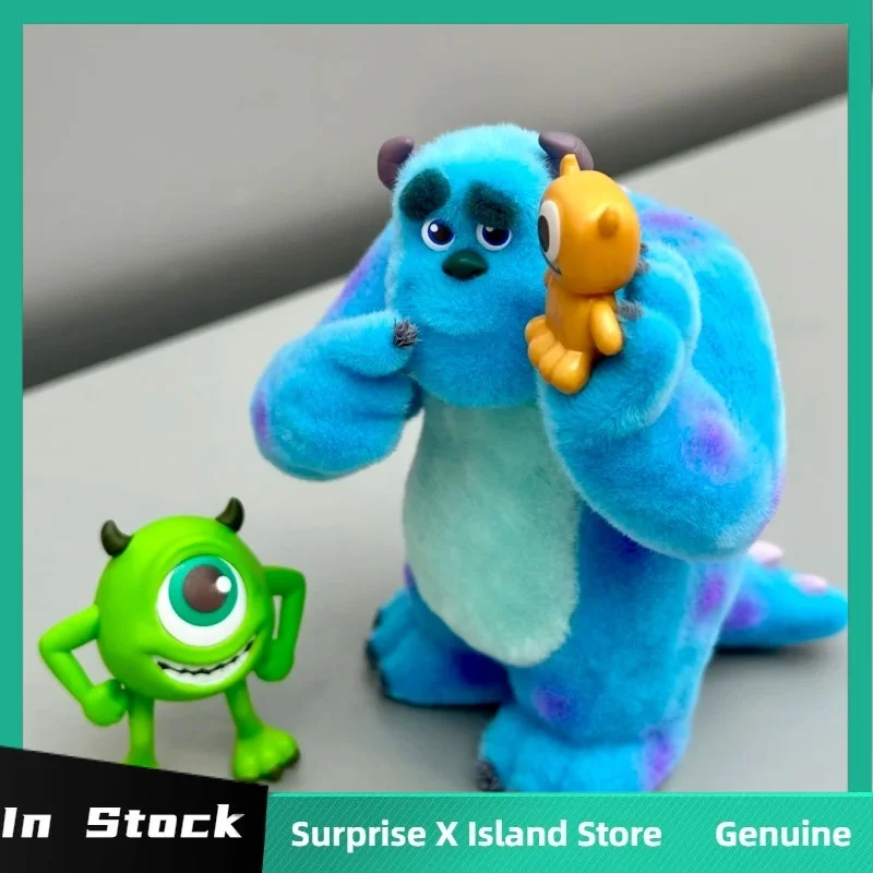 

New Original Toptoy Pixar Monsters Work Log Series Blind Box Mike Wazowski Peripherals Cartoon Figurines Mystery Box Gift Toy