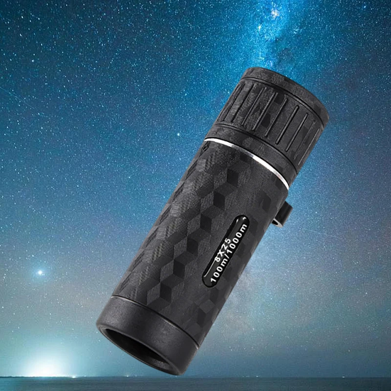 New Monocular Telescope Mini 8X25 Portable Powerful BAK4 Prism FMC Coating Ideal for Concerts Outdoor Hunting Camping Compact
