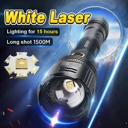 Rechargeable Flashlight with USB Charging Powerful Flashlight 1500m High Power LED Flashlights Tactical Lanterns