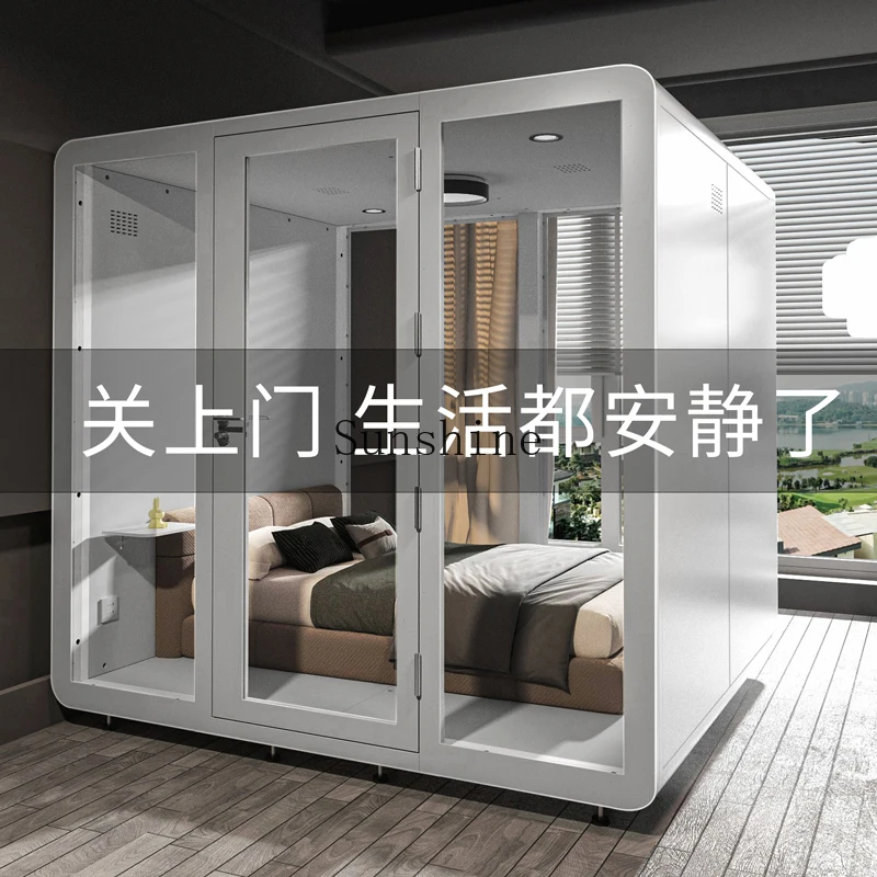 غرفة عازلة للصوت، حجرة نوم متنقلة، كابينة بيانو، كشك هاتف منزلي للغناء