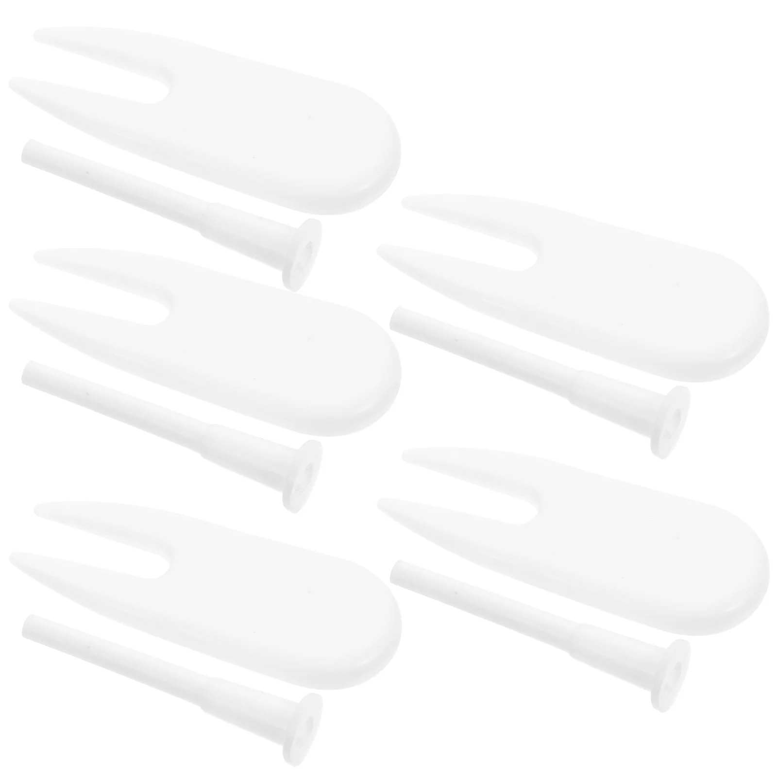 5 Sets Croissant Plug Exercise Balls Air Stopper Pin Inflatable Accessory Sports Material Fitness