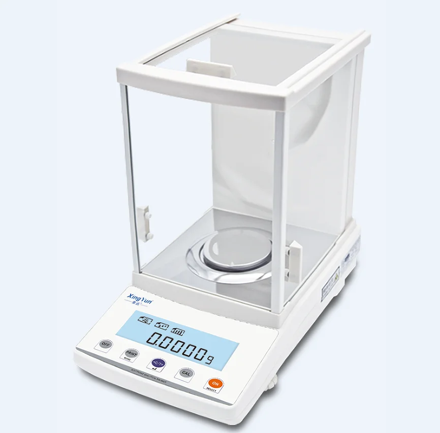 XINGYUN 0.0001g Scale Factory Laboratory Weighing Scale with Height Measurement Analytical Balance