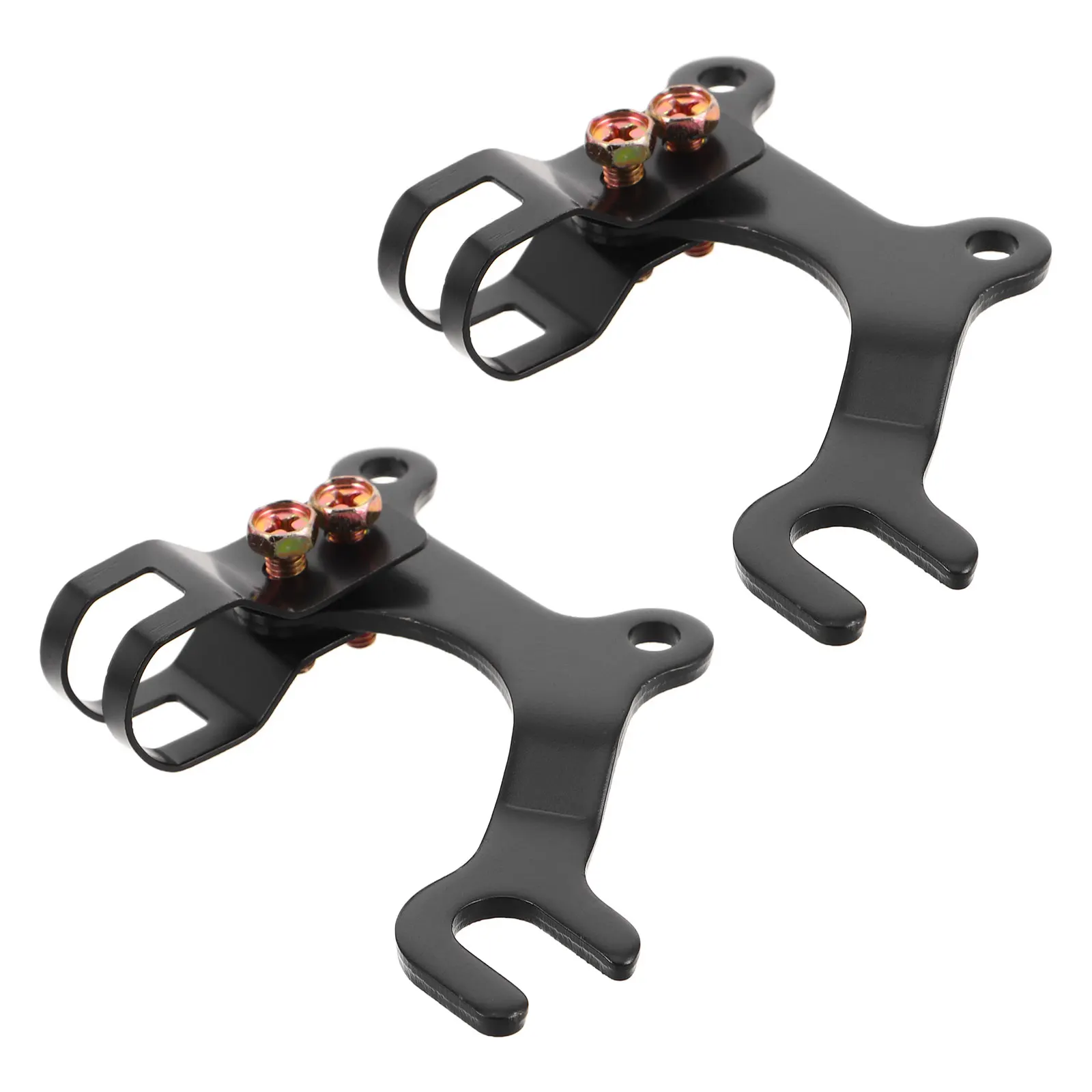 

Disc Modification Bracket 1 Pair Metal Lightweight Bike Adapter Enhances Braking Performance Easy Installation Bicycle
