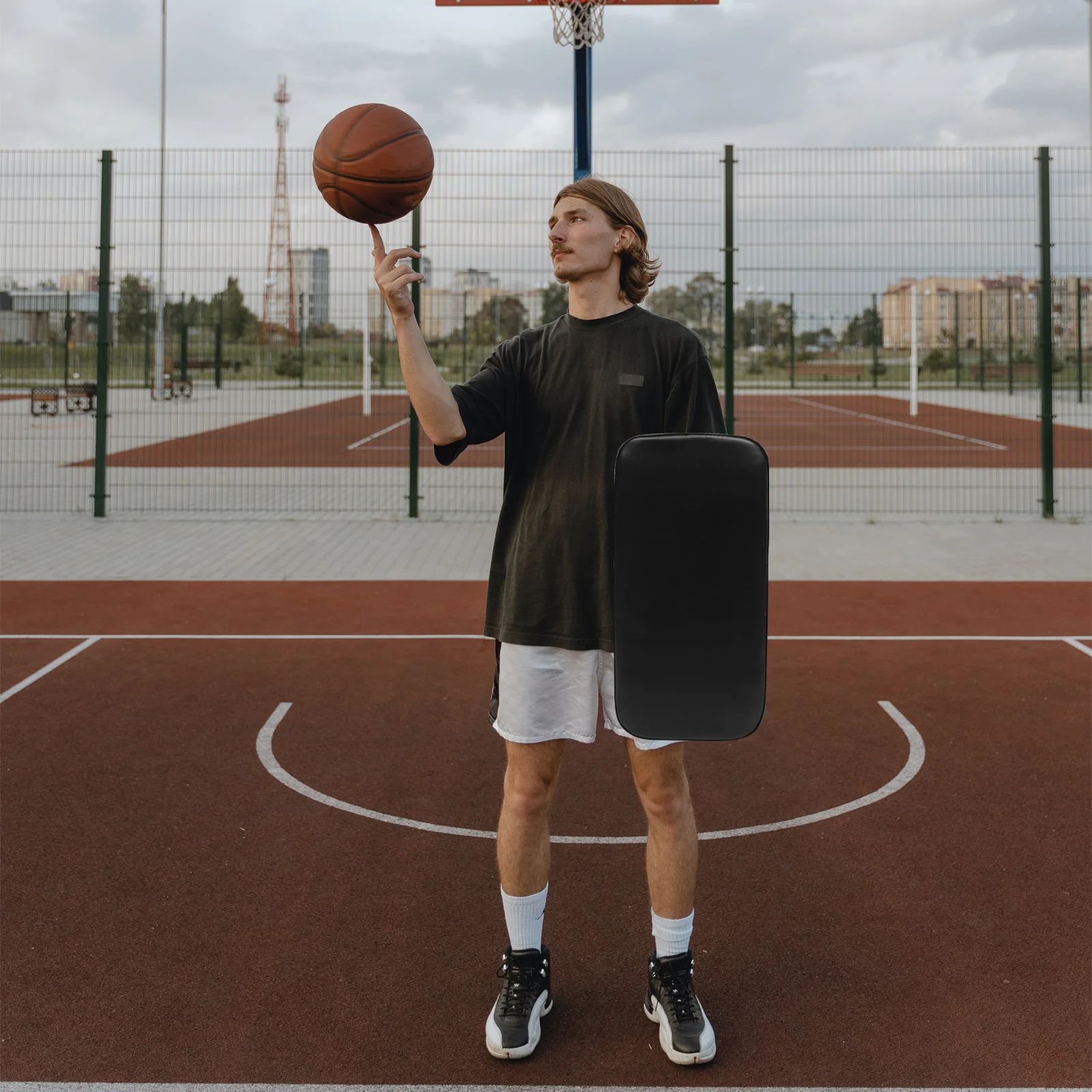 

Basketball Training Blocking Pad Durable Anti-Wear Material Defensive Trainer Improve Movement Strength Agility Hand-Eye