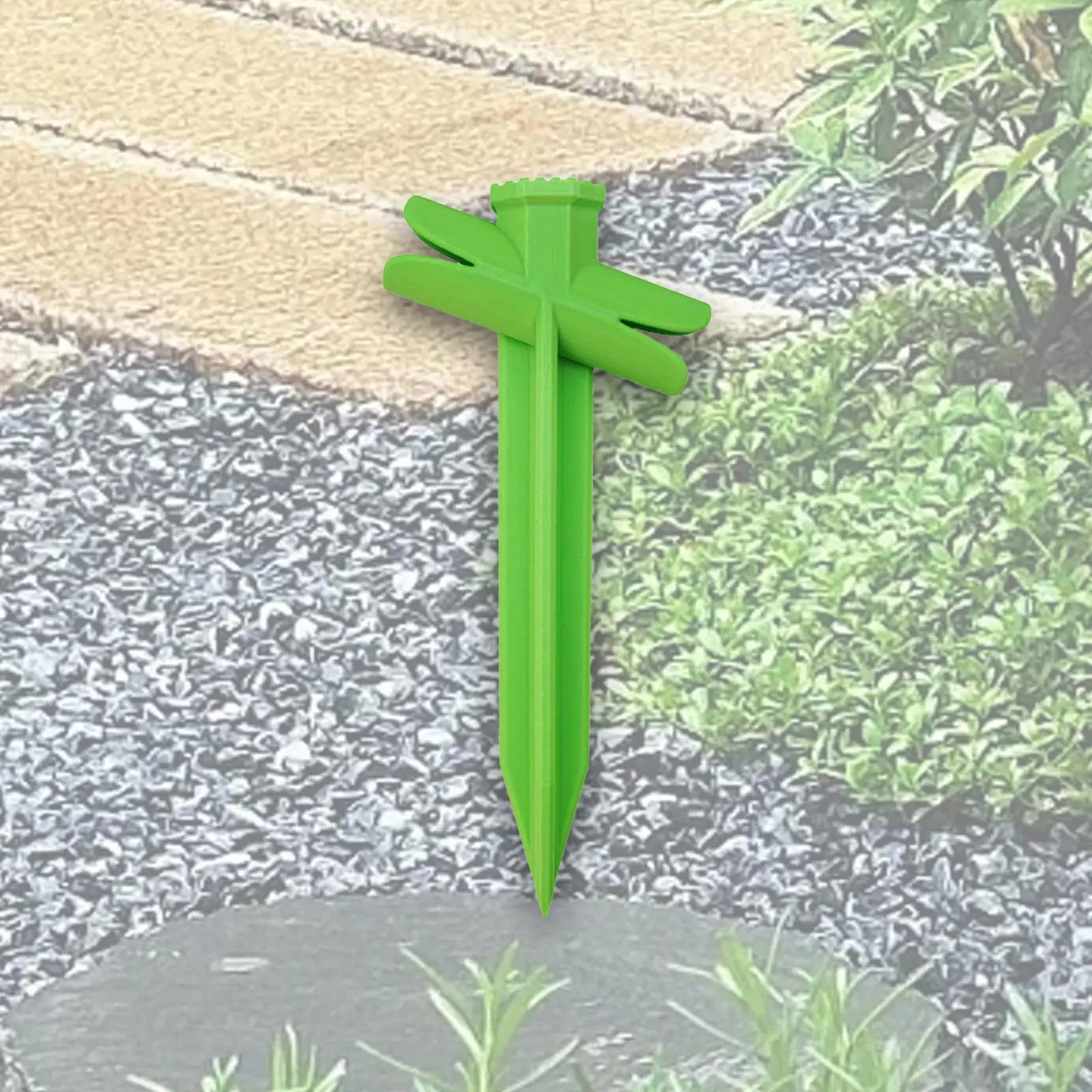 

1/2pcs Ground Anchor Yard String Stabilizer Garden Rope Fastening Tool Professional Line Fixer Rope Anchor Stake for Canopies