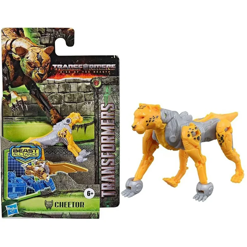 Transformers Speelgoed Rise of The Beasts Movie Beast Alliance Beast Battle Masters Series Cheetor vervormingsmodel Speelgoed geschenken