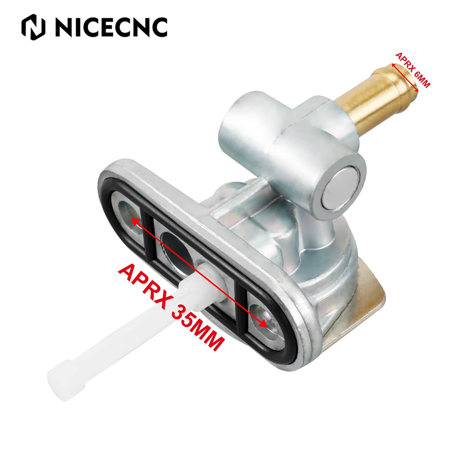 NICECNC For Yamaha YZ125 YZ250 1989-2024 2023 2022 YZ 125 YZ 250 Motorcycle Fuel Valve Petcock Switch Assembly 3JD-24500-20-00