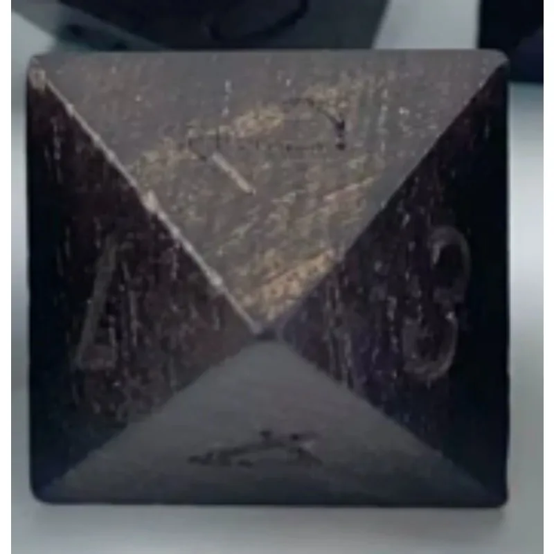 

Handcrafted Wooden Polyhedral Dice Set for DND RPG Games Friends Gathering Leisurely Time Entertainment Tool Dice 7PCS