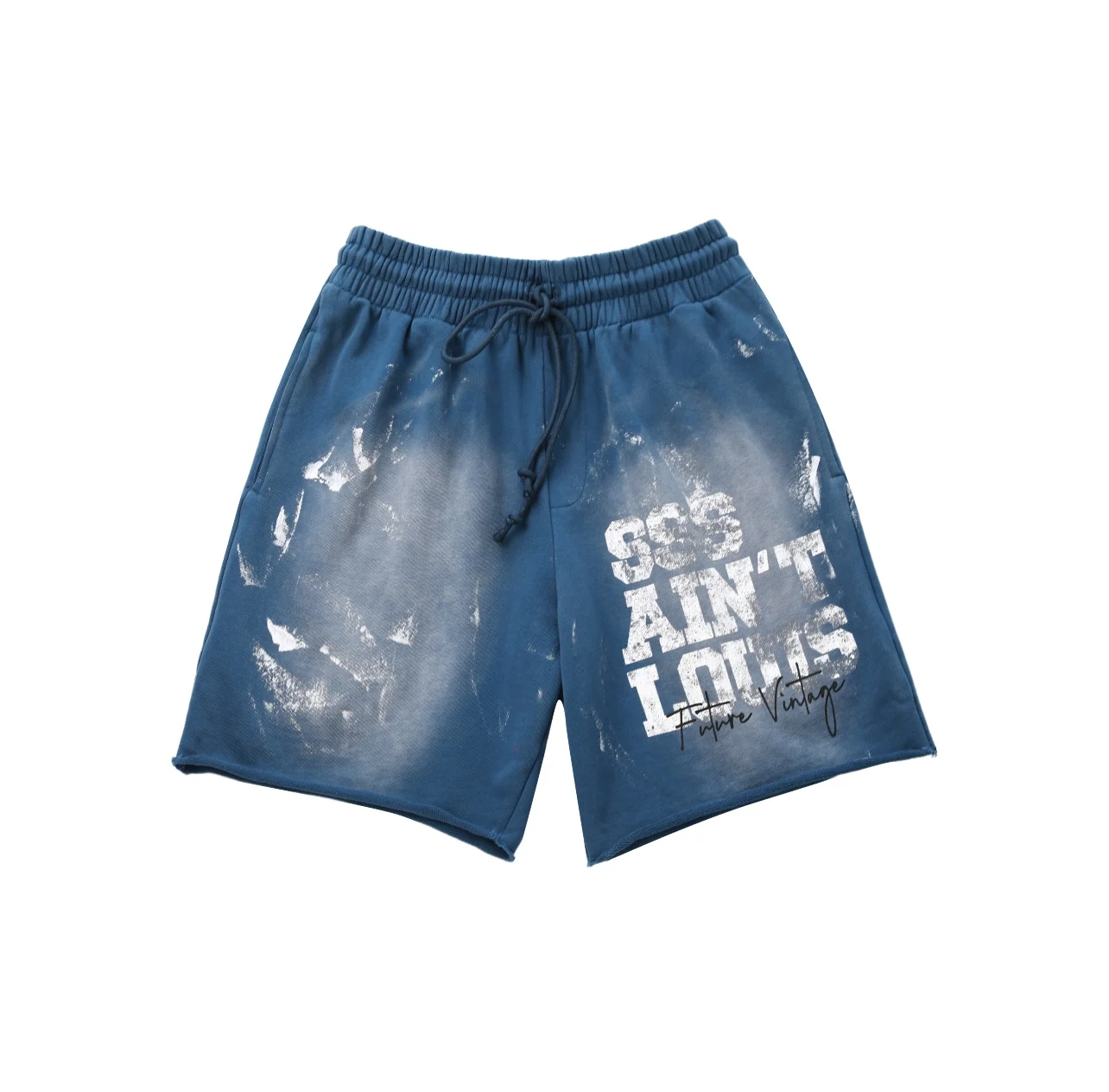 

High Street Saint 2024SS Men Women Graffiti Washing Shorts