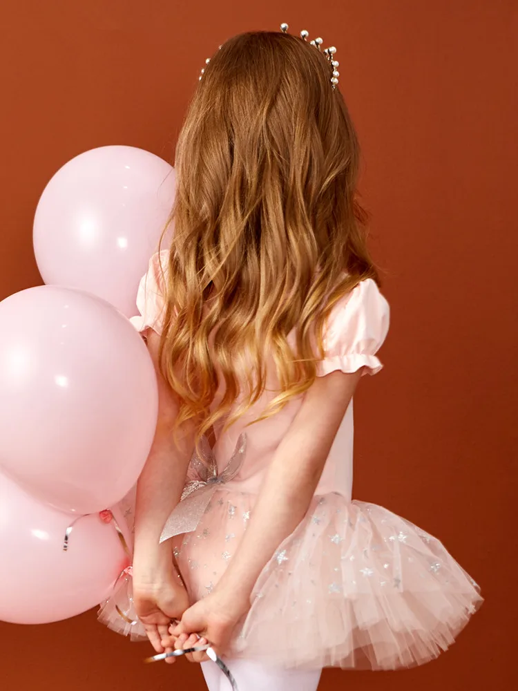 traje-de-ballet-para-ninas-uniforme-de-practica-de-manga-corta-falda-con-estampado-de-estrellas-algodon-puro-estilo-princ