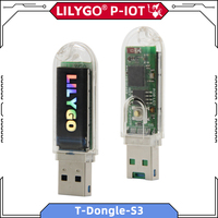 LILYGO® T-Dongle-S3 ESP32-S3 Dongle With 0.96 inch ST7735 LCD Display Screen Support WiFi BLE Hidden TF Card Development Board