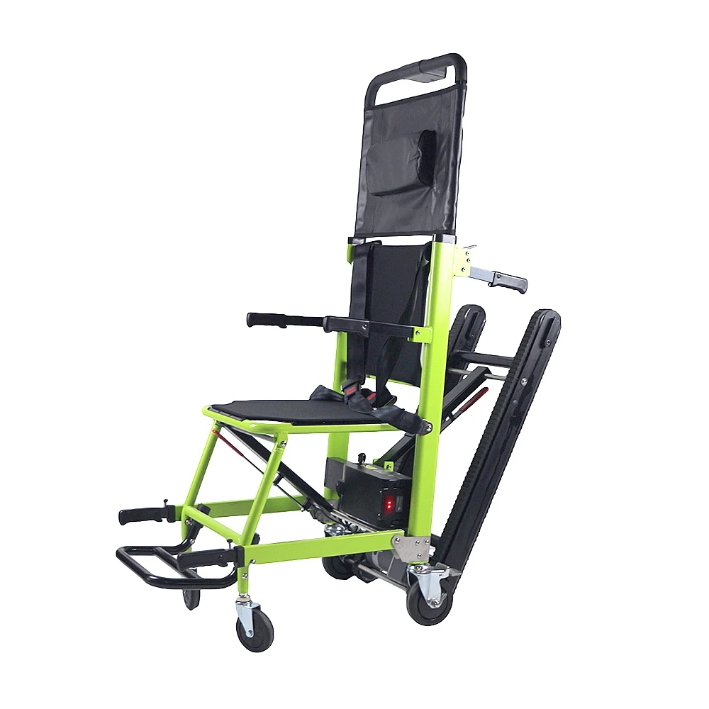 Stair Climbing Wheelchair | Electric Powered Indoor/ Outdoor All-Terrain Transport For Elderly | CE Certified