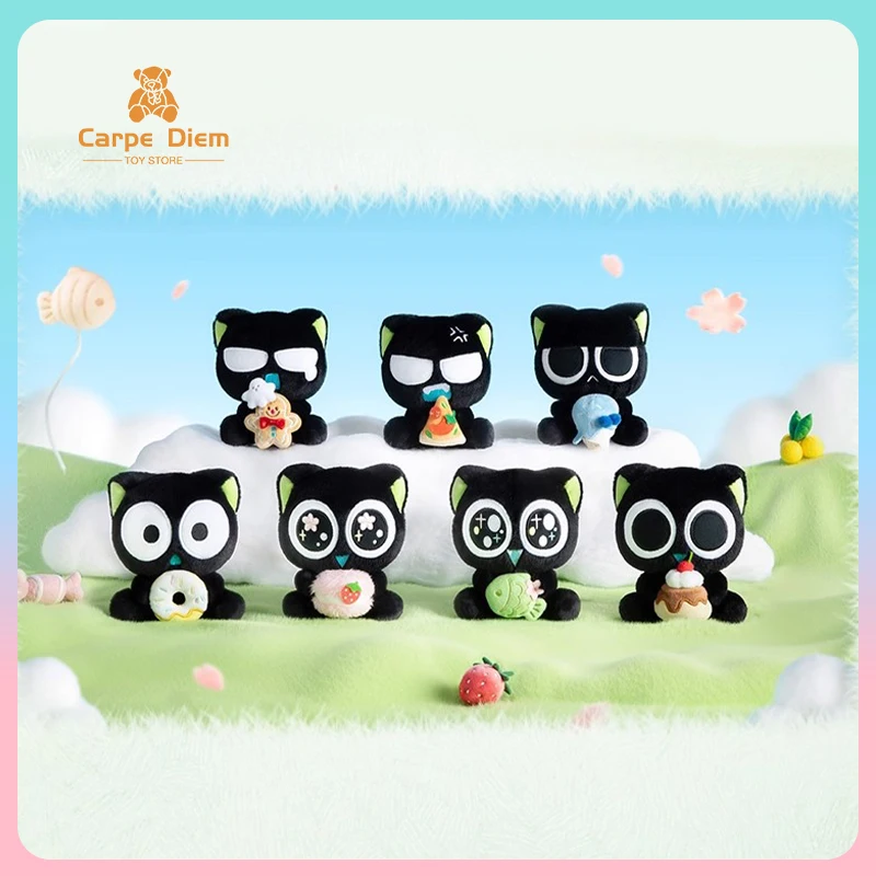 

Оригинальный забав, серия «Легенда обнимашек Hei», плюшевая подвеска, слепая коробка, Luoxiaohei, анимационные периферийные устройства, милые куклы, товары, подарки