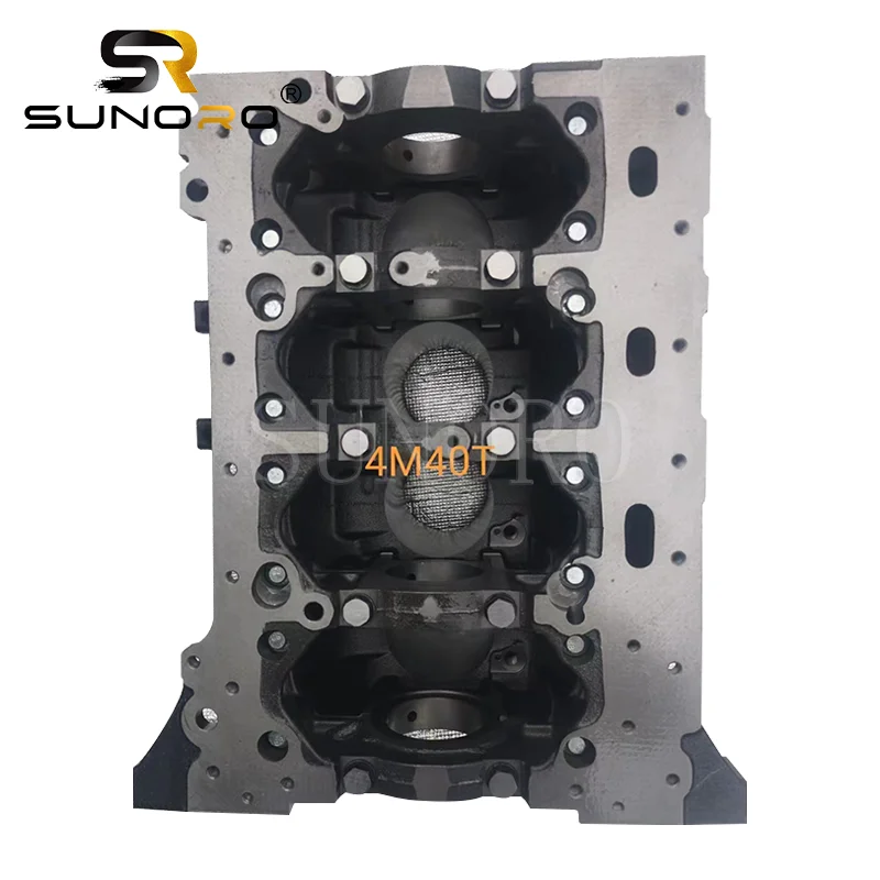 High Quality 4M40 Cylinder Block For MITSUBISHI Excavator Rebuild Kits C4.4 Engine Block