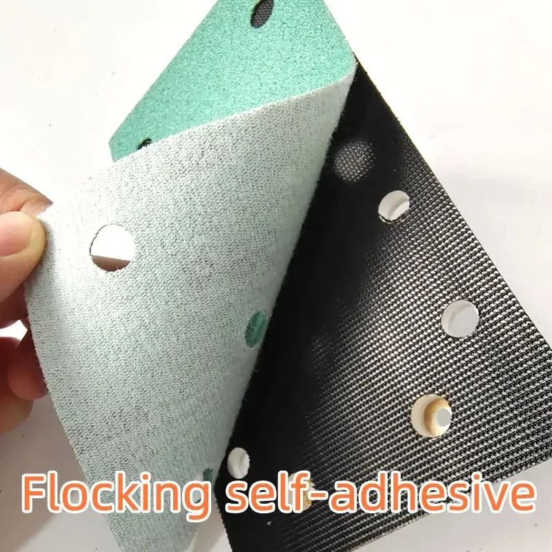 

Dry Sandpaper 95*180mm 8 Holes For FESTOOL /Mirka etc sande General Self-adhesive Flocking Sanding Putty