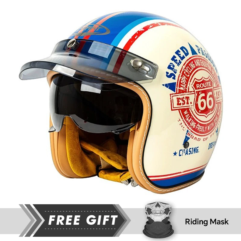 

Мотоциклетные шлемы с открытым лицом, одобренные DOT, мужские и женские реактивные шлемы Capacete De Moto, материал ABS, мотооборудование, сертификат ECE