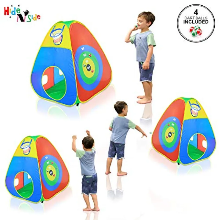 5pc Kids Ball Pit Tents and Tunnels, Toddler Jungle Gym Play Tent with Play Crawl Tunnel Toy, for Boys Babies Infants Children,