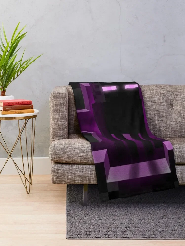 Enderman Minecrafter Enderdragon Throw Blanket Beautifuls for winter sofa bed Retros Blankets