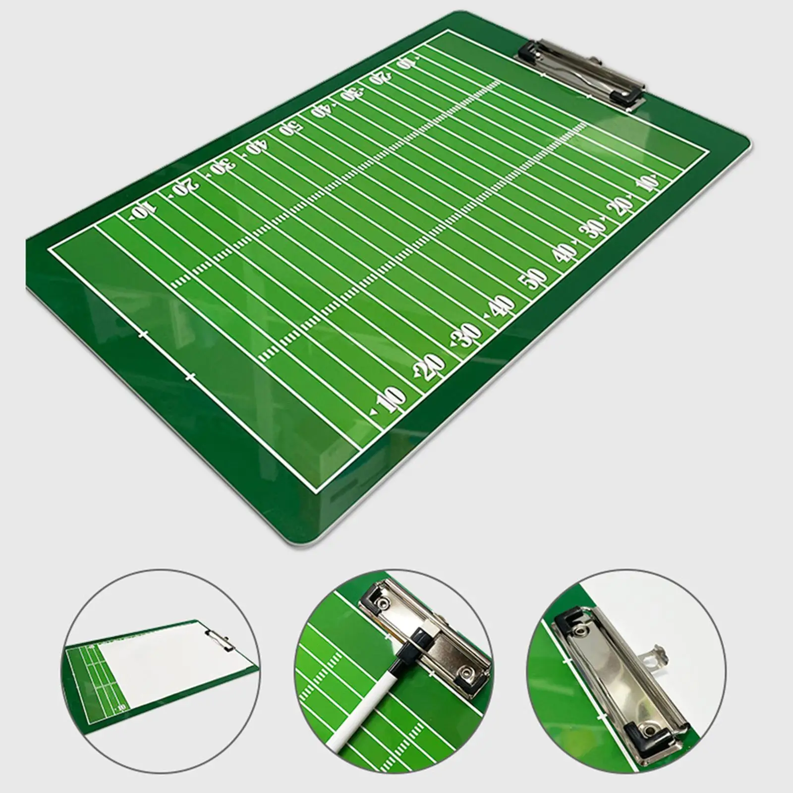 Rugby Clipboard Easy to Carry Digital Strategy Marker Board for Sports Ball Competition Training Football Accessory