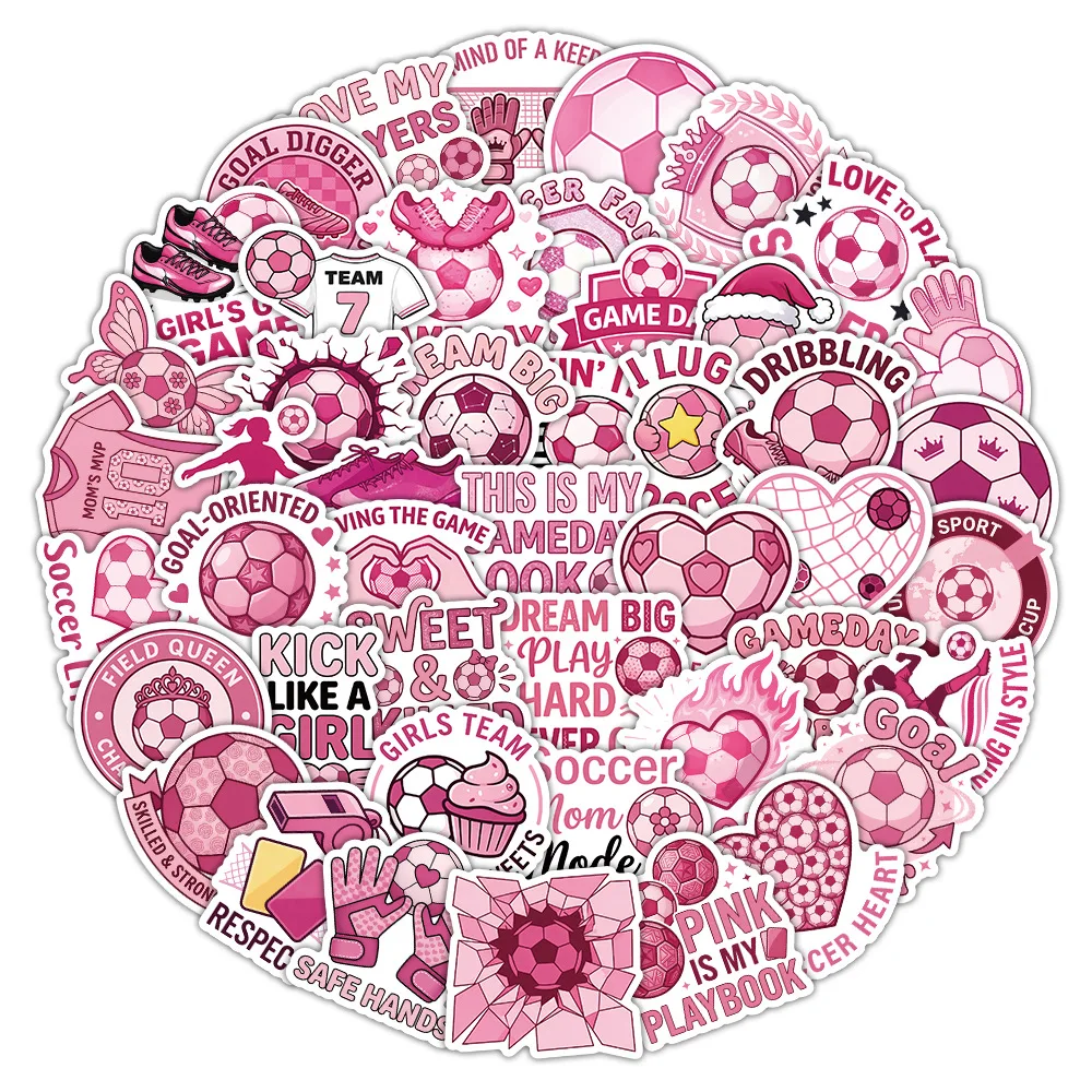 50-Pack Pink Football Themed D - Boox Tablet Accessories recension och pris