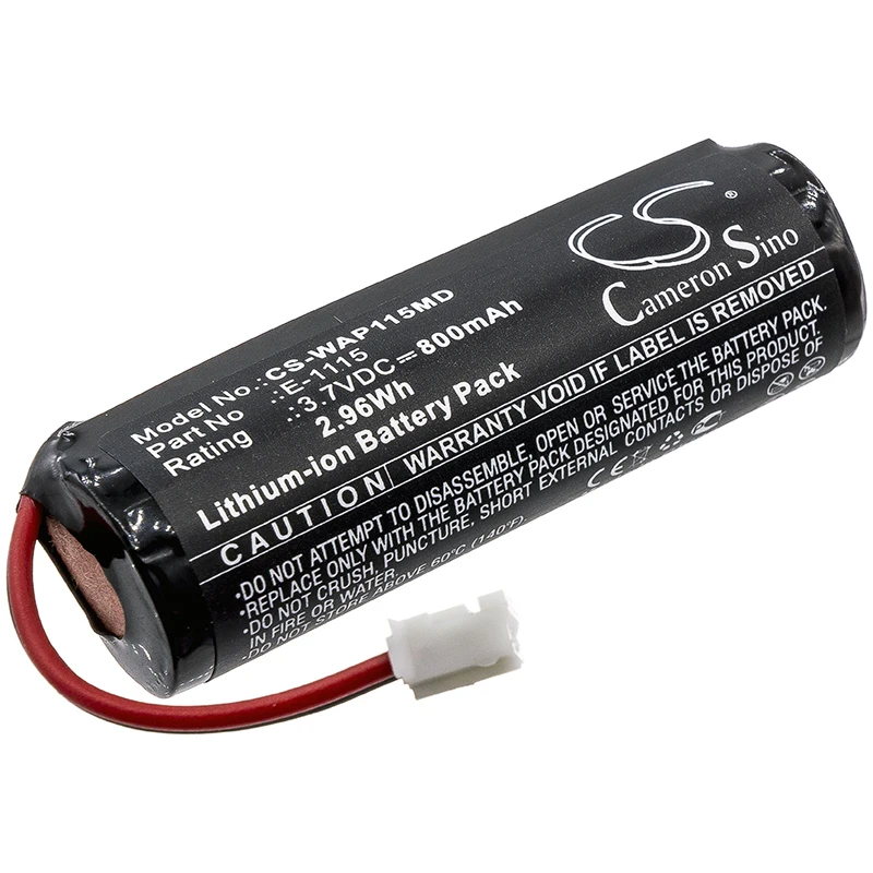 CS Replacement Battery for Woodpecker Dental Apex Locator Woodpex III,LED-E Curing Light PN:E-1115 800mAh / 2.96Wh