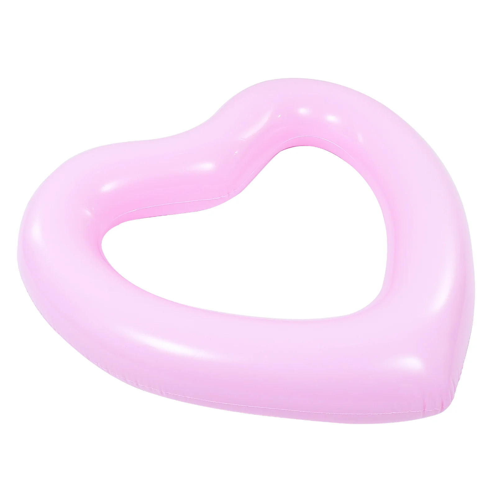 Love Swimming Ring Pool Toys Childrens Beach Party Inflatable Float Heart Shape Summer Photography Prop