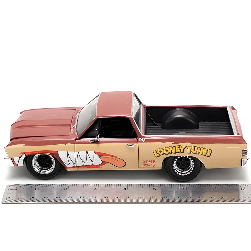 JADA 1:24 El Camino 1967 coche de aleación fundido a presión y vehículos de juguete modelo de coche modelo a escala en miniatura coche para niños