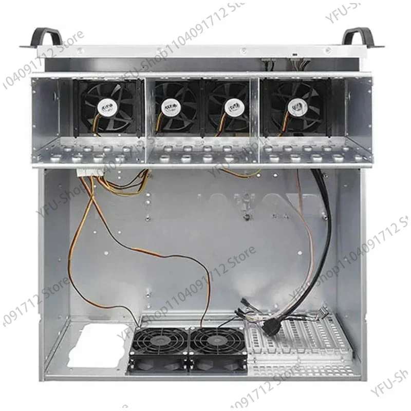 PC Computer Industrial Rack Mount Server 4U Chassis Case