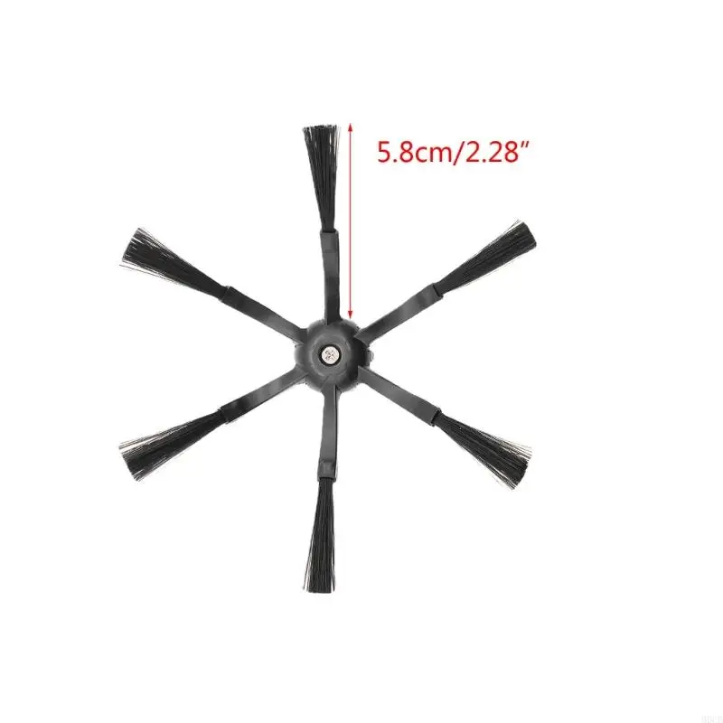 Accesorios aspiradora barredera M6CB Accesorios ángulo Cepillo lateral Reemplace Compatible para Roborocks55 S50 1S