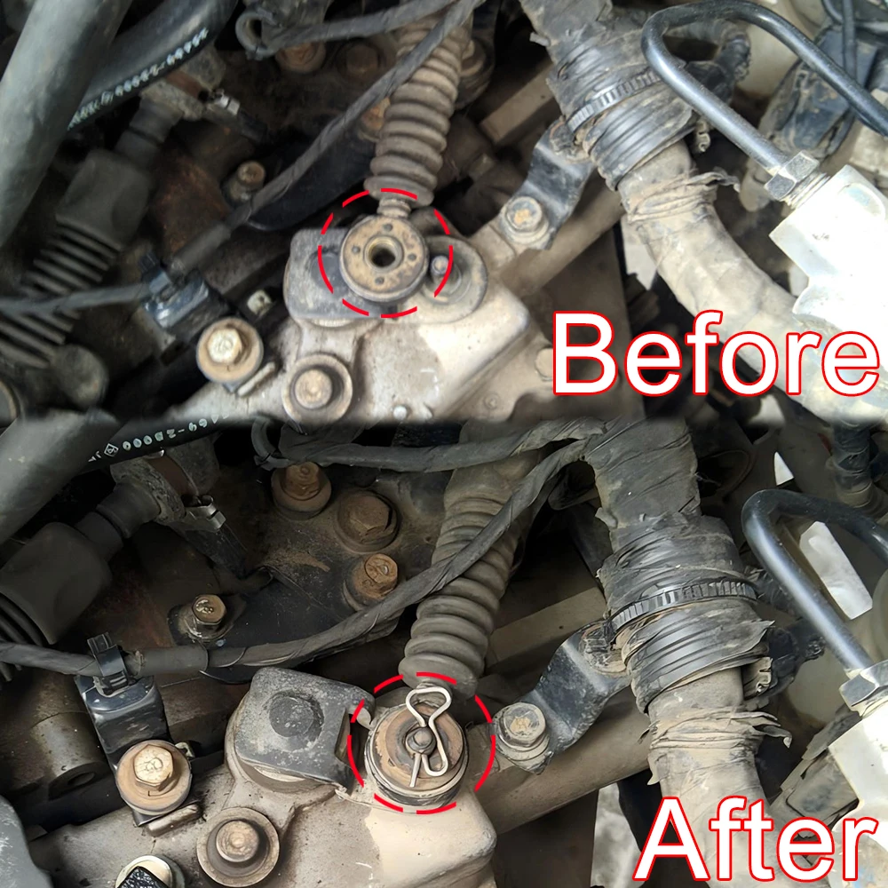 Buje de Control de enlace de Cable de cambio de caja de cambios Manual para Toyota Corolla E160 E170 E180 E210 piezas de Clip de pasador de chaveta de arandela reemplazar