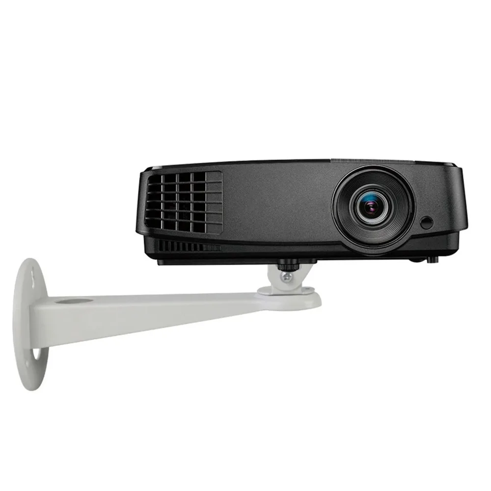 360 Degrees Rotatable Projector Wall Mount Aluminum Alloy Adjustable Mini Projector Hanger Shockproof Security Camera Bracket