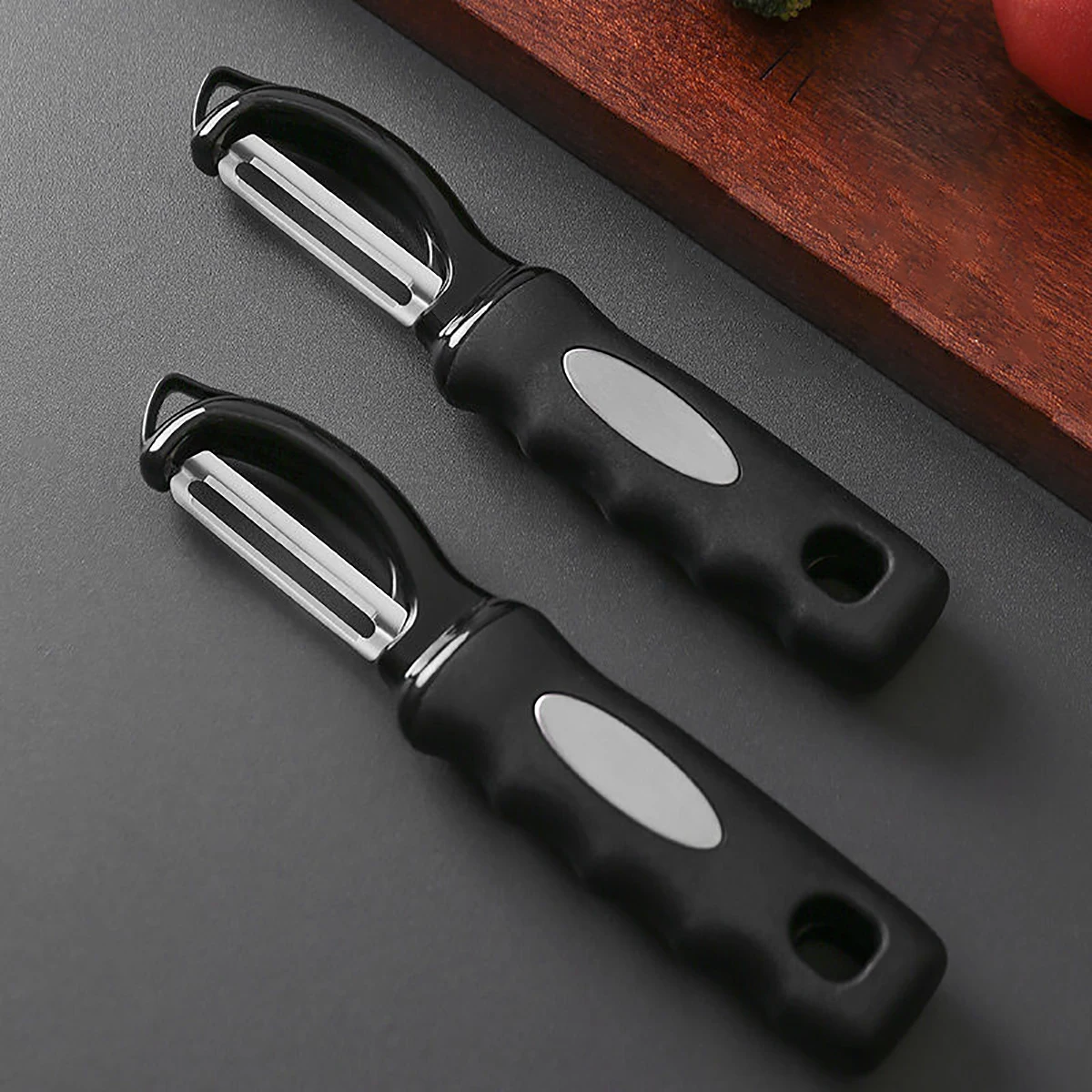 2PCS Swivel Vegetable Potato Peeler with Blemish Remover Veggie Fruit Peeler with Comfortable Handle for Kitchen PH020