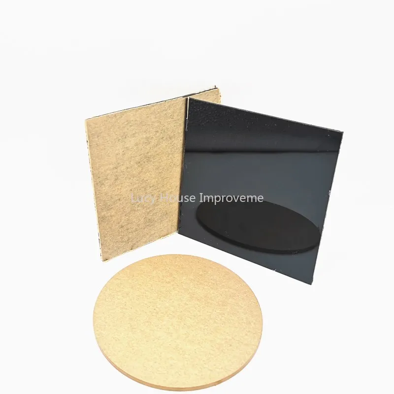 Acrylic Board Glossy Pure Black Plexiglass Plastic Sheet Organic Glass Polymethyl Methacrylate 1mm 3mm 8mm Thickness 200*200mm