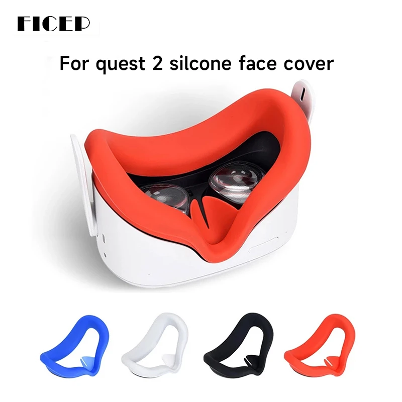 

Ficep For Oculus Quest 2 Replacement Face Pad Cushion Face Cover Bracket Protective Mat Eye Pad for Oculus Quest2 VR Accessories