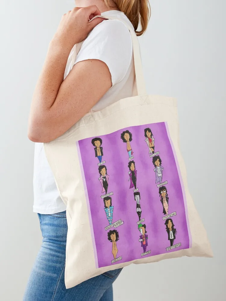 

Prince: Twelve Albums Tote Bag tote bags aesthetic custom tote bag canvas bag handbag