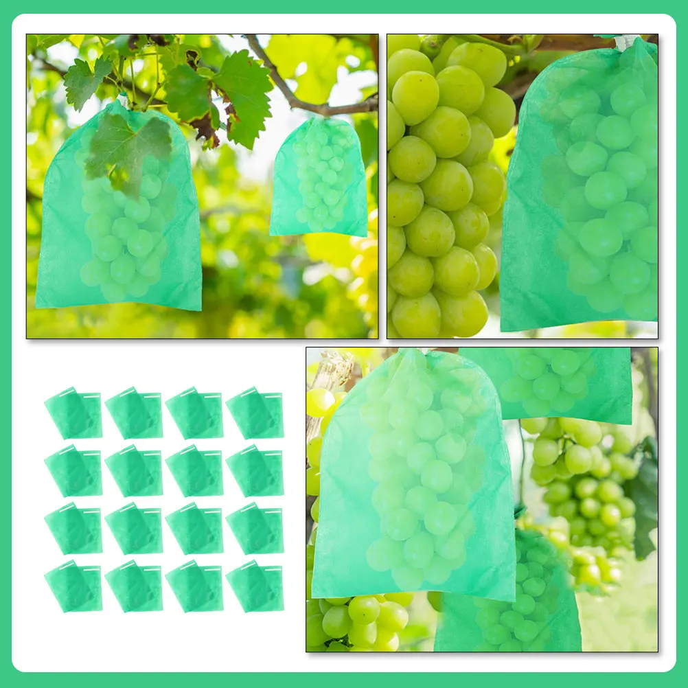 

50Pcs Grape Bag Non-Woven Fabric Breathable Beetles Ants Defense Bags