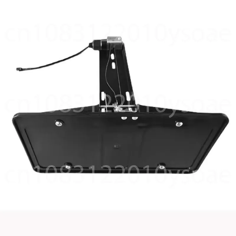 

Car license plate; modified car US standard license plate holder; telescopic license plate frame