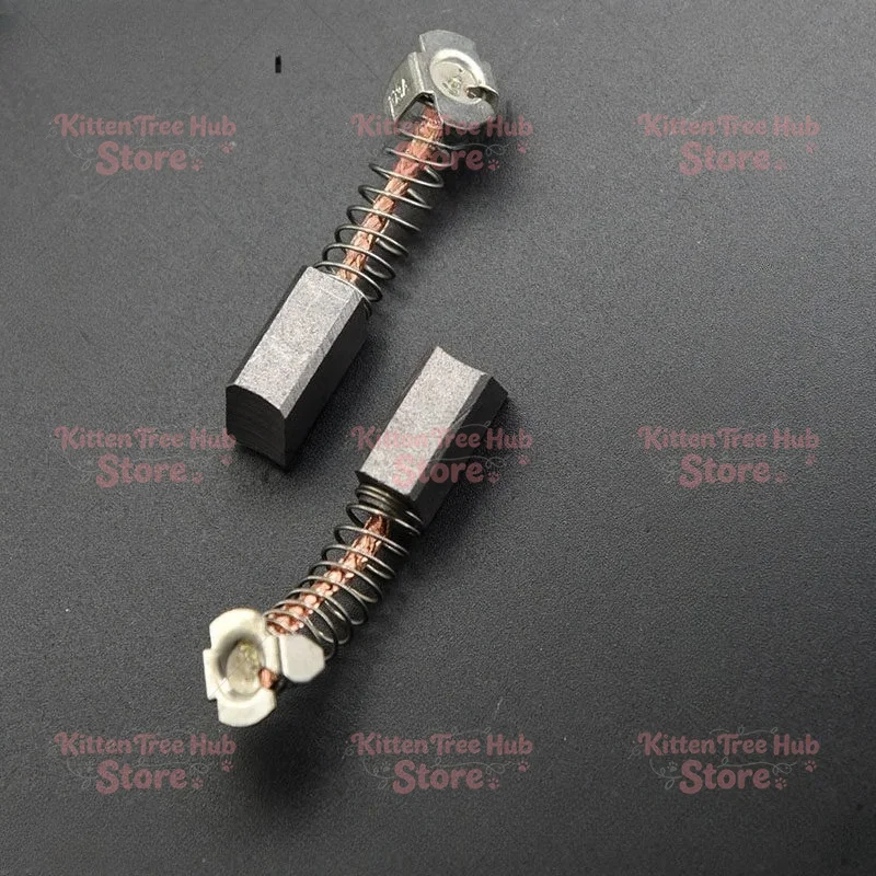 10Pcs Moderate Copper Carbon Brush 7x11x16mm Wear Resistant 24V DC Motor Parts Custom for Mobility Scooter Power Tools