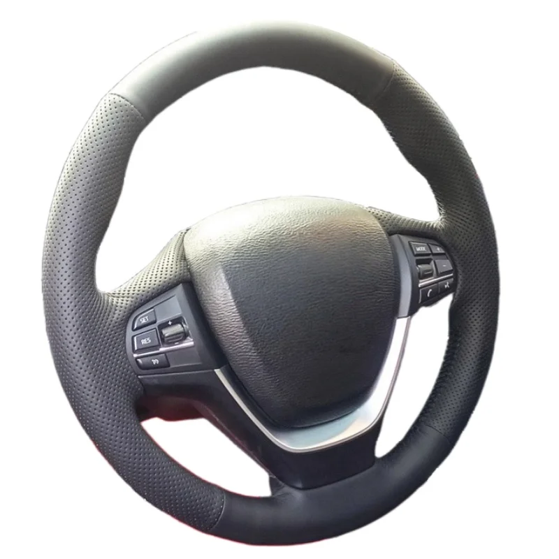 Customized Hand sewning Artificial Leather Car Steering Wheel Cover  For BMW F20 F21 F22 F23 F30 F31 F34 Car Accessories