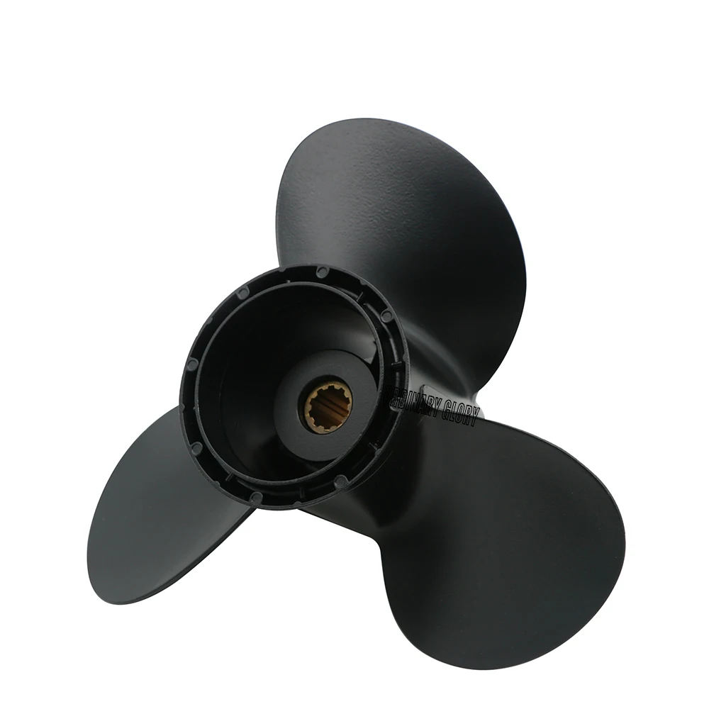 Propeller 10 1/4x12 For Suzuki Outboard Engine DF20/25 DT25C DT30C DF25 DF30 DT20 DT25 10 Spline 58100-96430-019