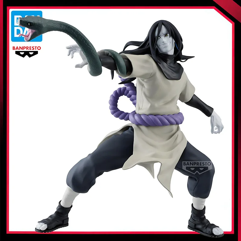 

В наличии, оригинальная фигурка Banpresto VIBRATION STARS НАРУТО Орочимару, детская коллекция игрушек, аниме, подарочный орнамент