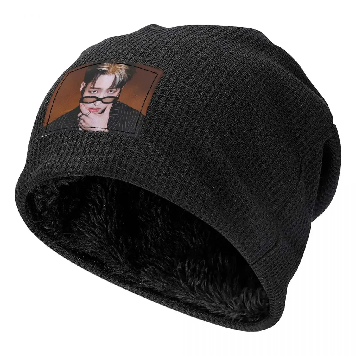 Mingi Ateez Spin Off du témoin Halazia bonnets casquettes doublé polaire Bonnet chapeau chaud automne hiver extérieur Skullies chapeaux